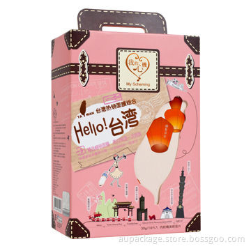 Cosmetic Packaging Boxes with Embossed/Debossed, Partial UV Printing